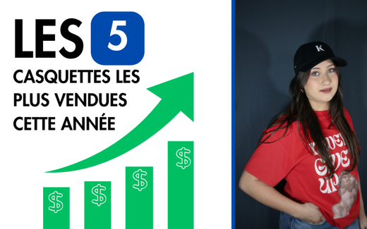 Les 5 Casquettes les plus vendues cette année