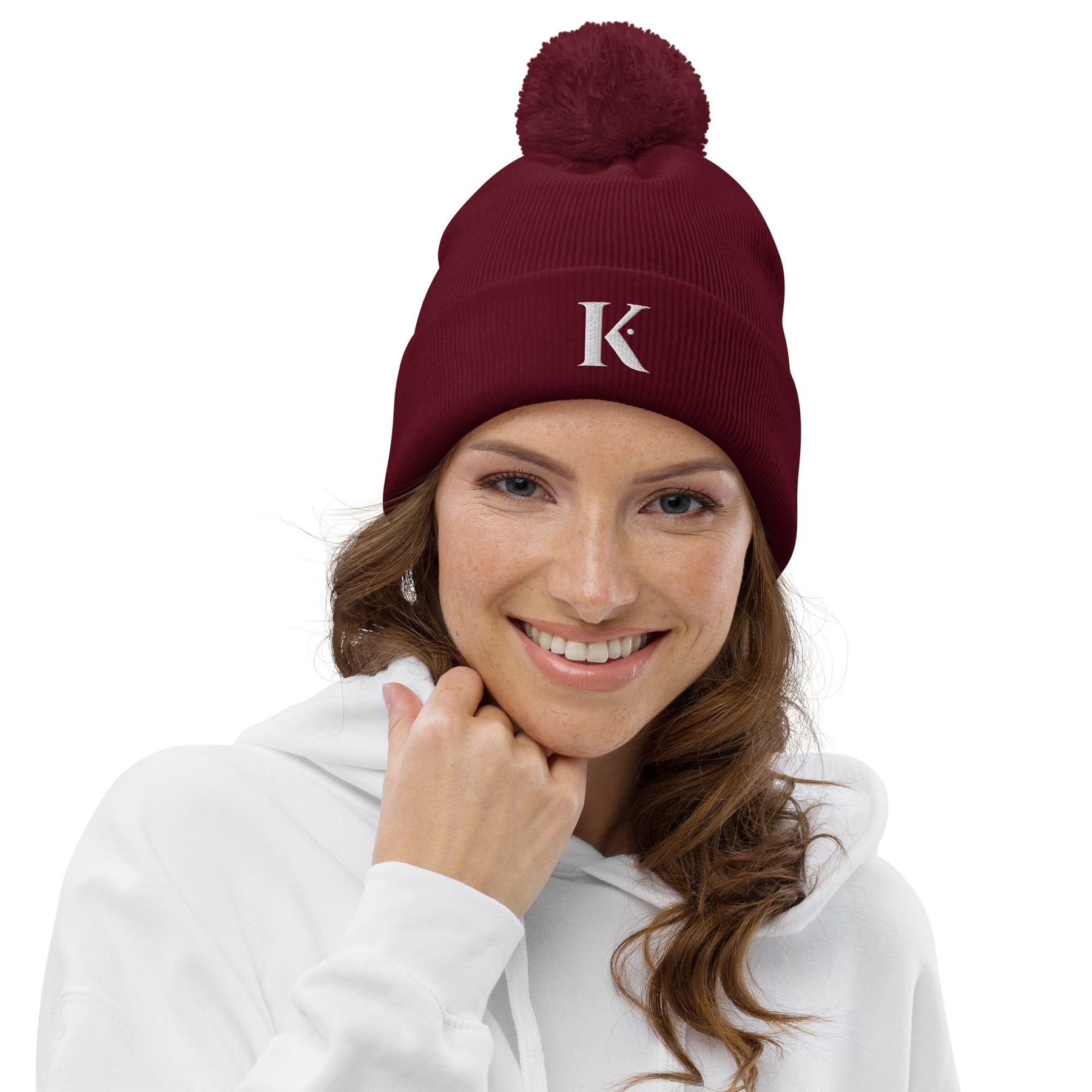 Bonnet à Pompon Femme K