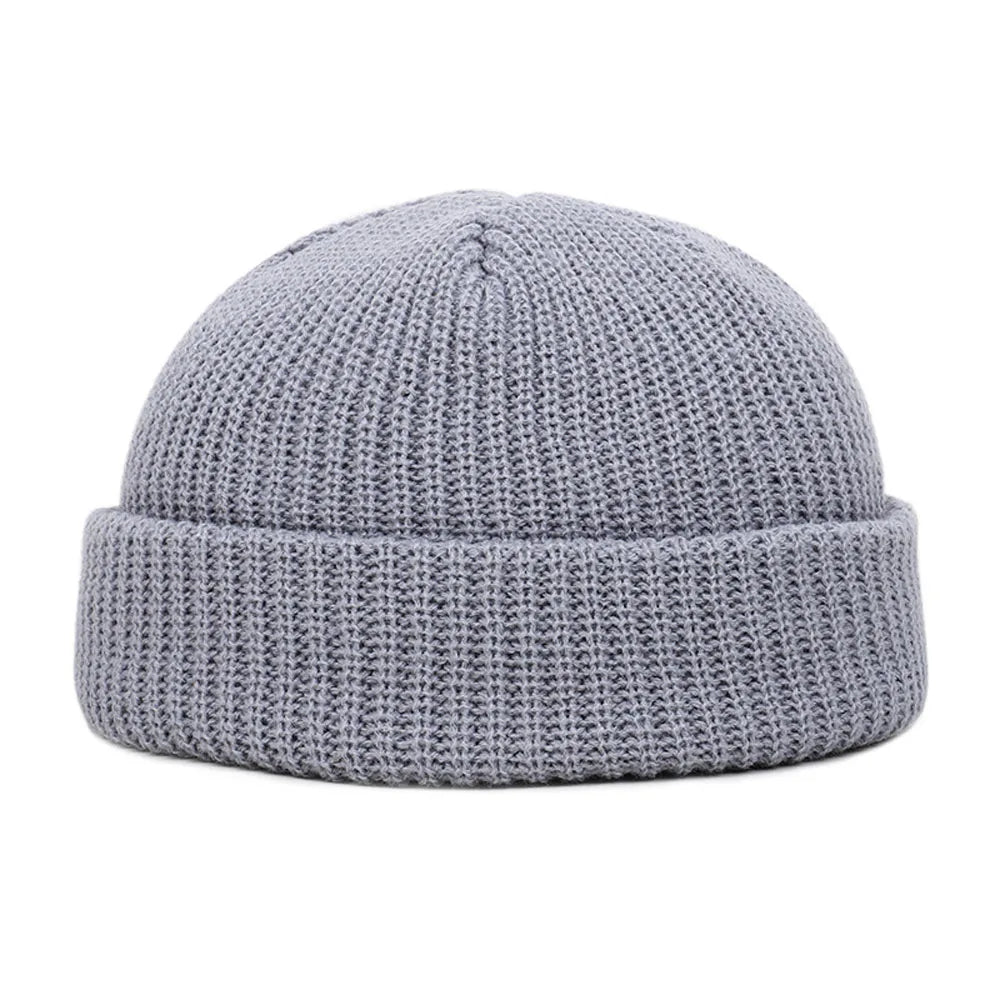 Bonnet Côtelé Homme - Gris / Unique
