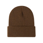 Bonnet Côtelé Pour Femme - Marron / Unique