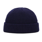 Bonnet d’Hiver Côtelé - Bleu marine / Unique