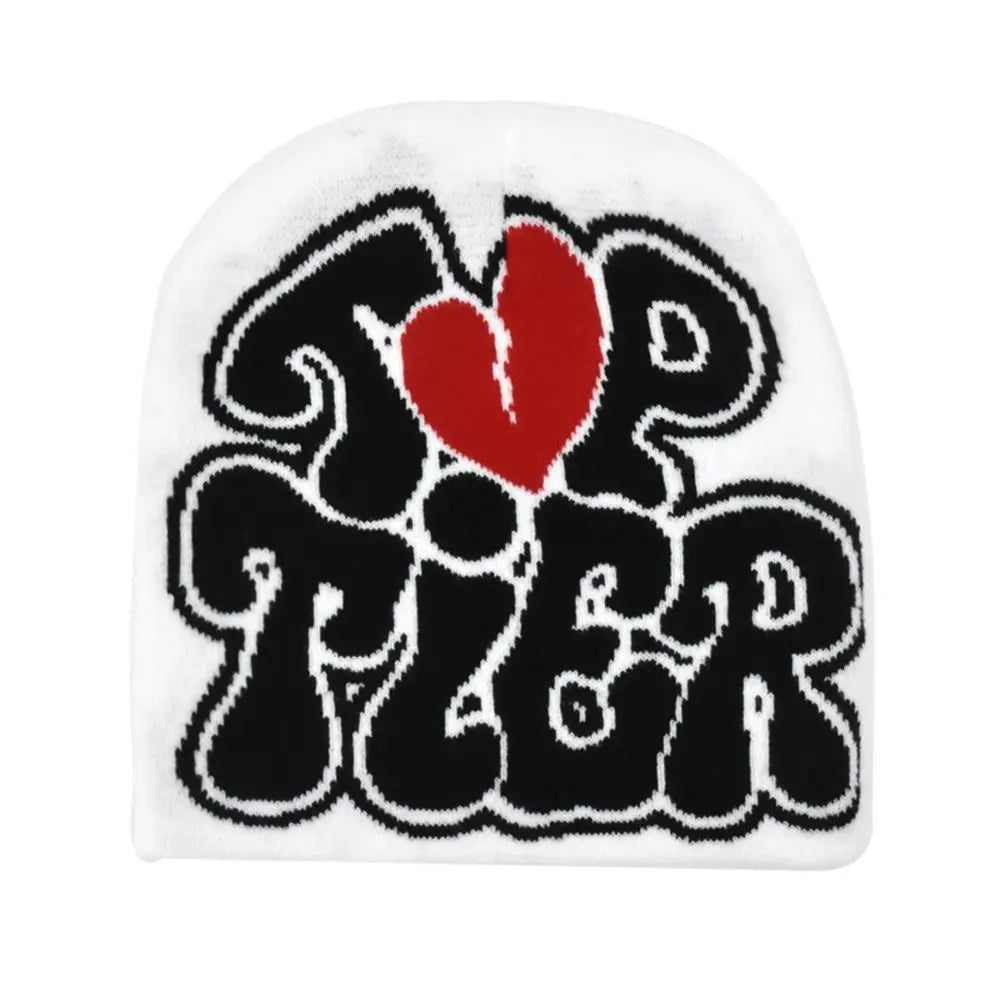 Bonnet Femme Style Y2k - Blanc / Unique