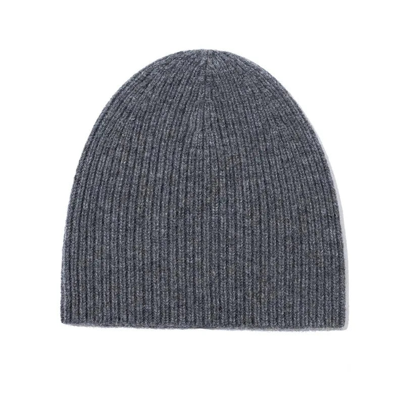 Bonnet Hiver Femme Chic - Gris foncé / Unique