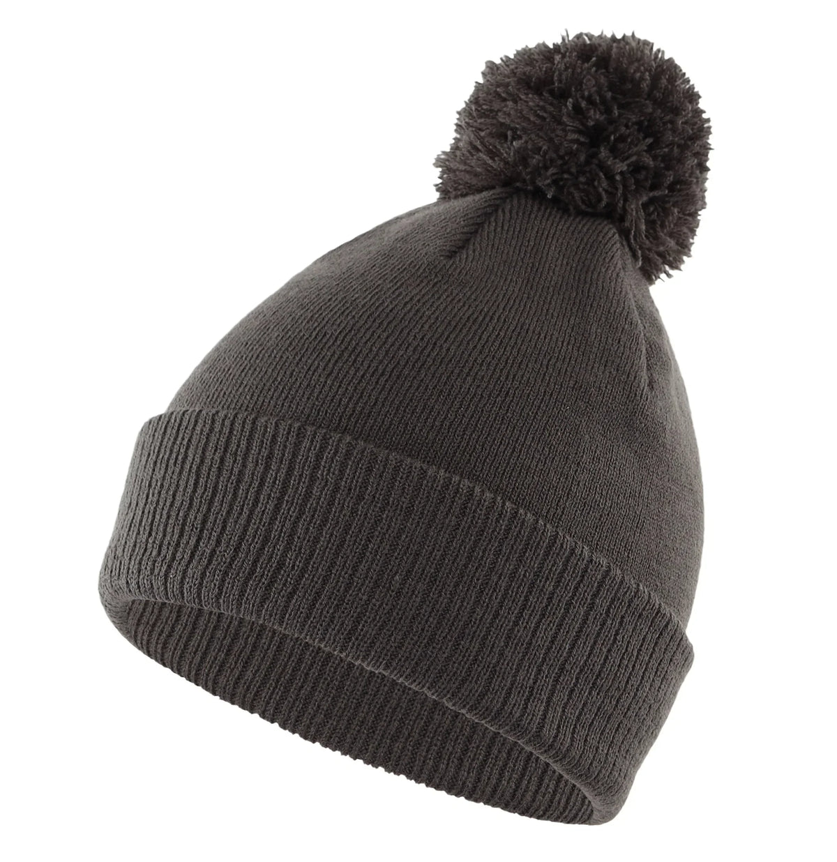 Bonnet Homme à Pompon - Gris / Unique