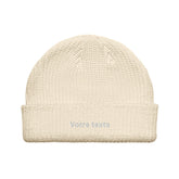 Bonnet Personnalisé Brodé - Beige / Unique