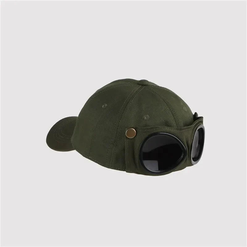 Casquette à lunette Vintage - Vert / Unique