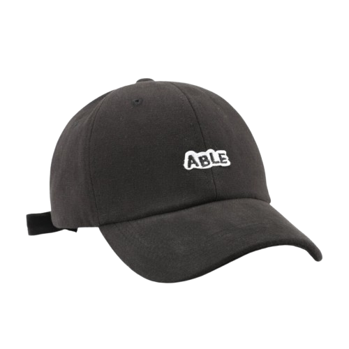 Casquette Able Broderie - Noir / Unique
