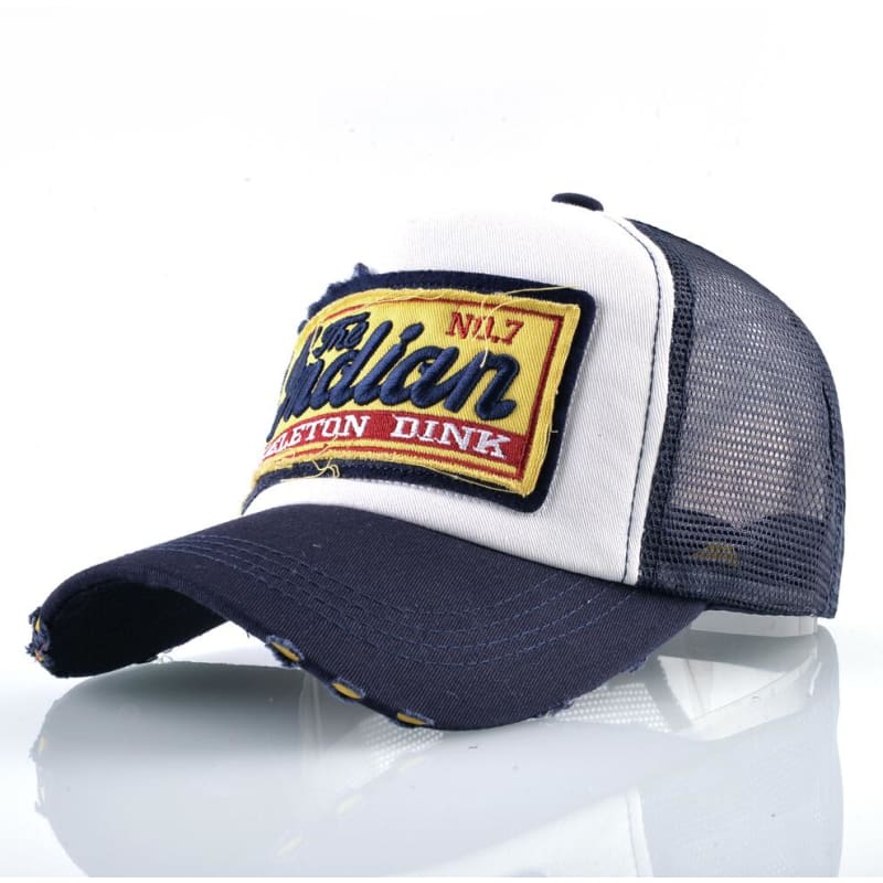 Casquette Américaine Trucker - Bleu-marine / Unique