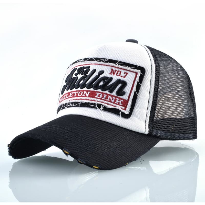 Casquette Américaine Trucker - Noir / Unique