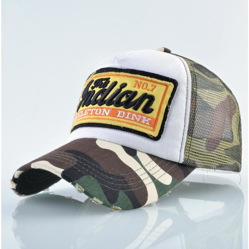 Casquette Américaine Trucker - Vert / Unique