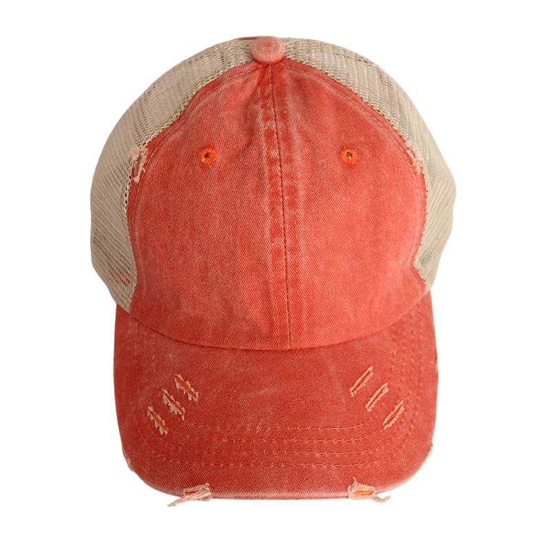 Casquette avec Trou Femme