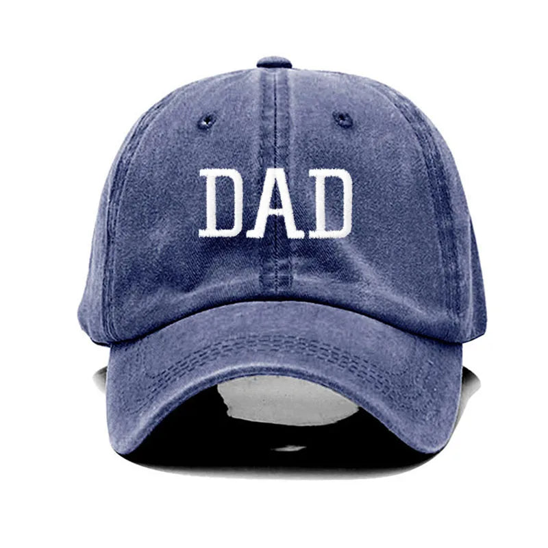 Casquette Baseball Brodée Dad - Bleu-Marine / Unique