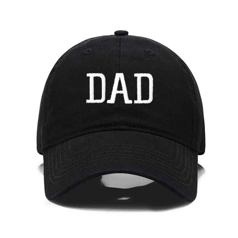 Casquette Baseball Brodée Dad - Noir / Unique