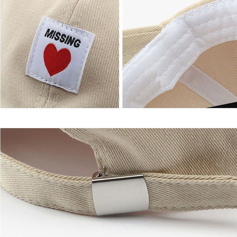 Casquette Baseball Missing love