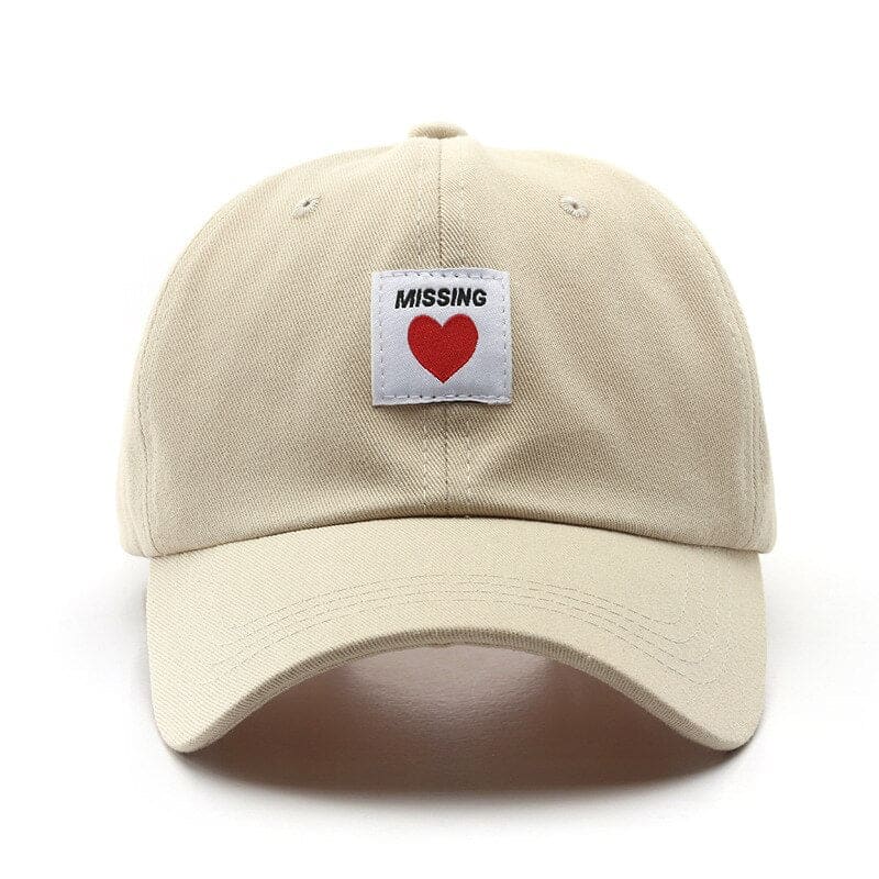 Casquette Baseball Missing love