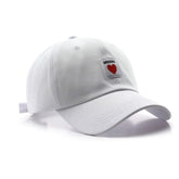Casquette Baseball Missing love - Blanc / Unique