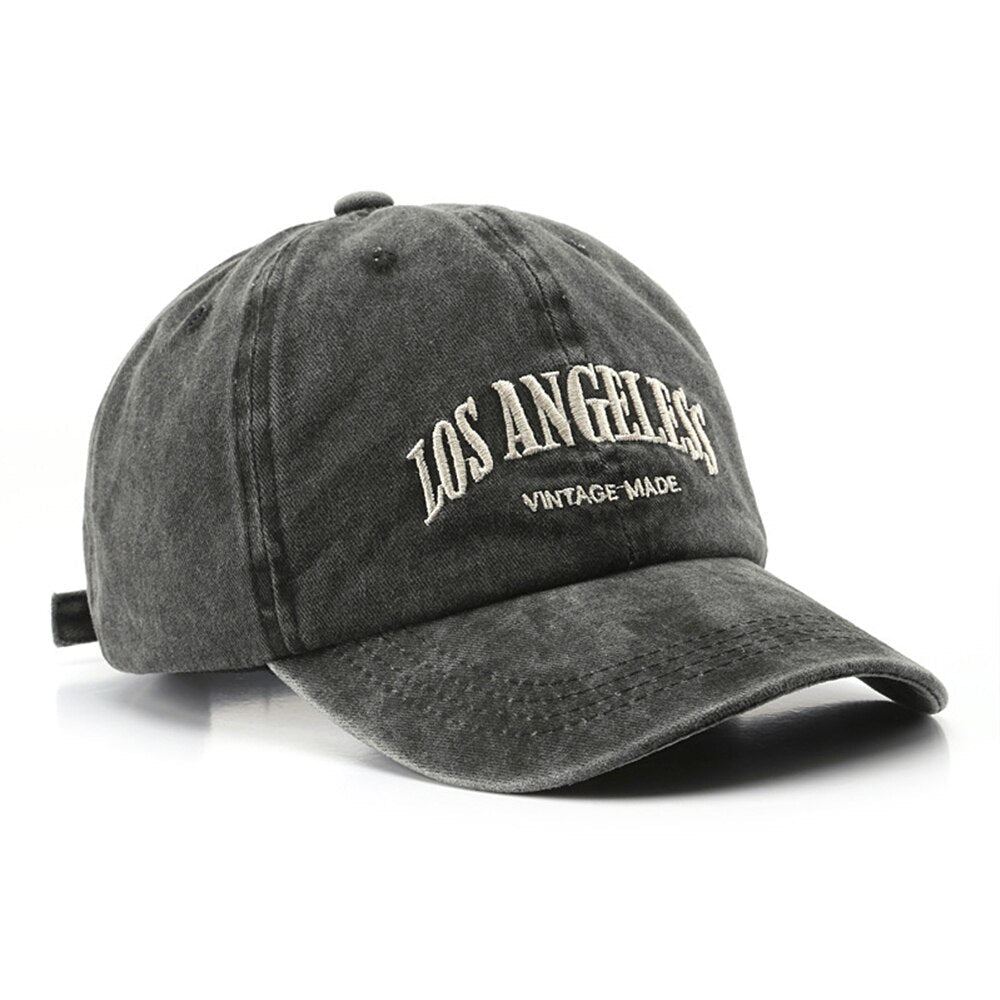 Casquette Baseball Vintage Los Angeless - Gris / Unique
