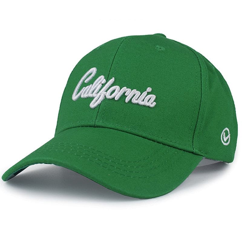Casquette Brodée California - Vert / Unique