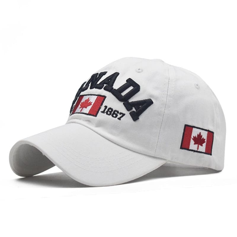 Casquette BrodƩe Canada - Blanc / Unique