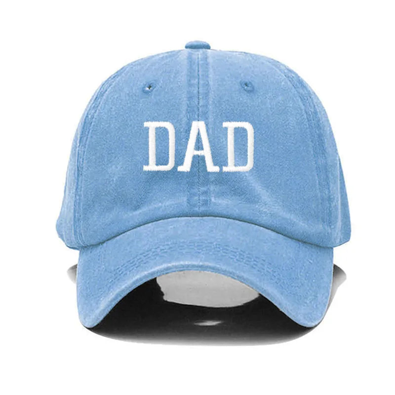 Casquette Brodée Dad - Bleu / Unique