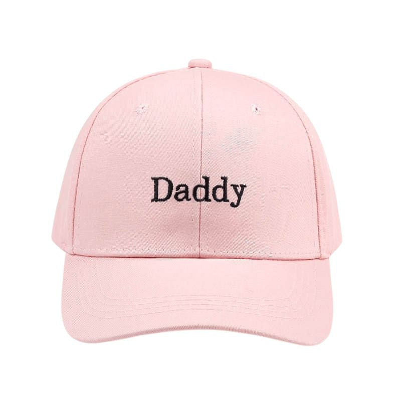 Casquette BrodƩe Daddy - Rose / Unique