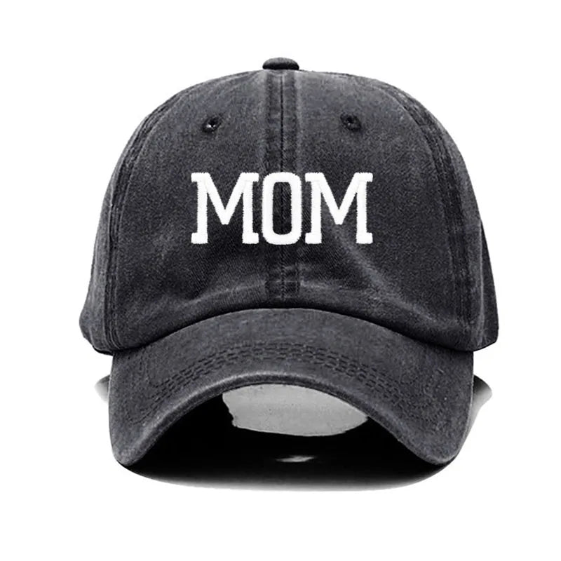 Casquette Brodée Mom - Gris / Unique