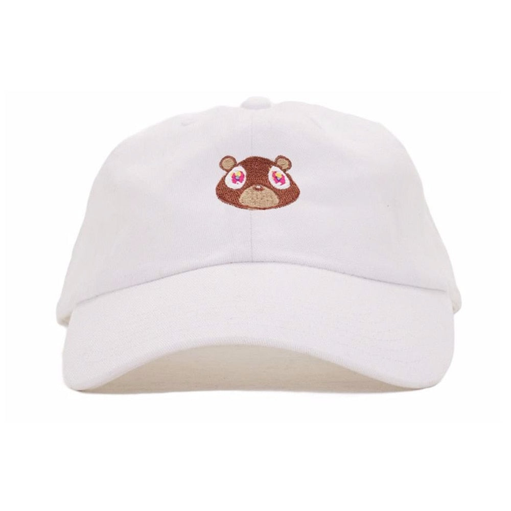Casquette BrodƩe Ourson - Blanc / Unique