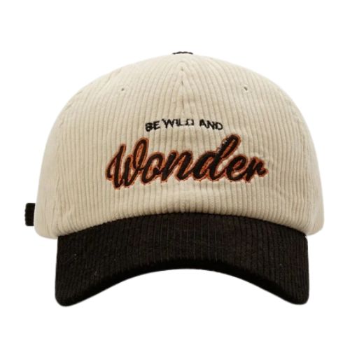 Casquette Brodée Wonder - Noir / Unique