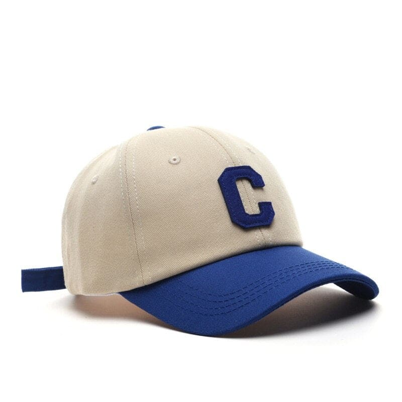 Casquette Broderie C - Bleu / Unique