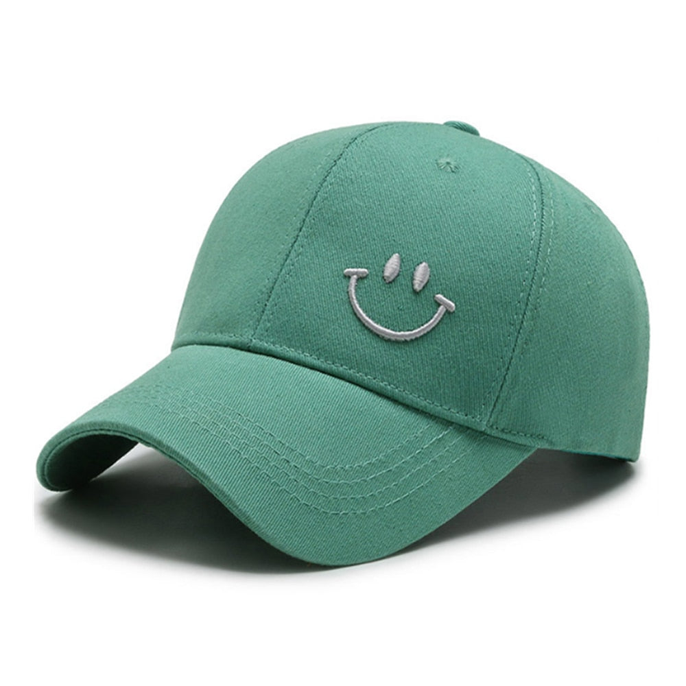 Casquette Broderie Sourire - Vert / Unique