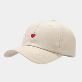 Casquette Coeur - Beige / Unique