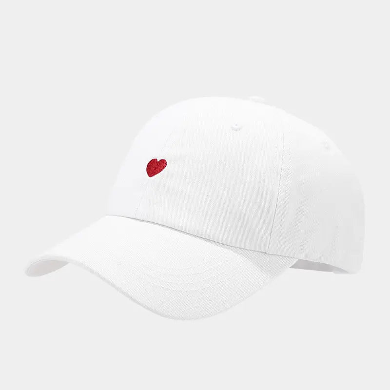 Casquette Coeur - Blanc / Unique