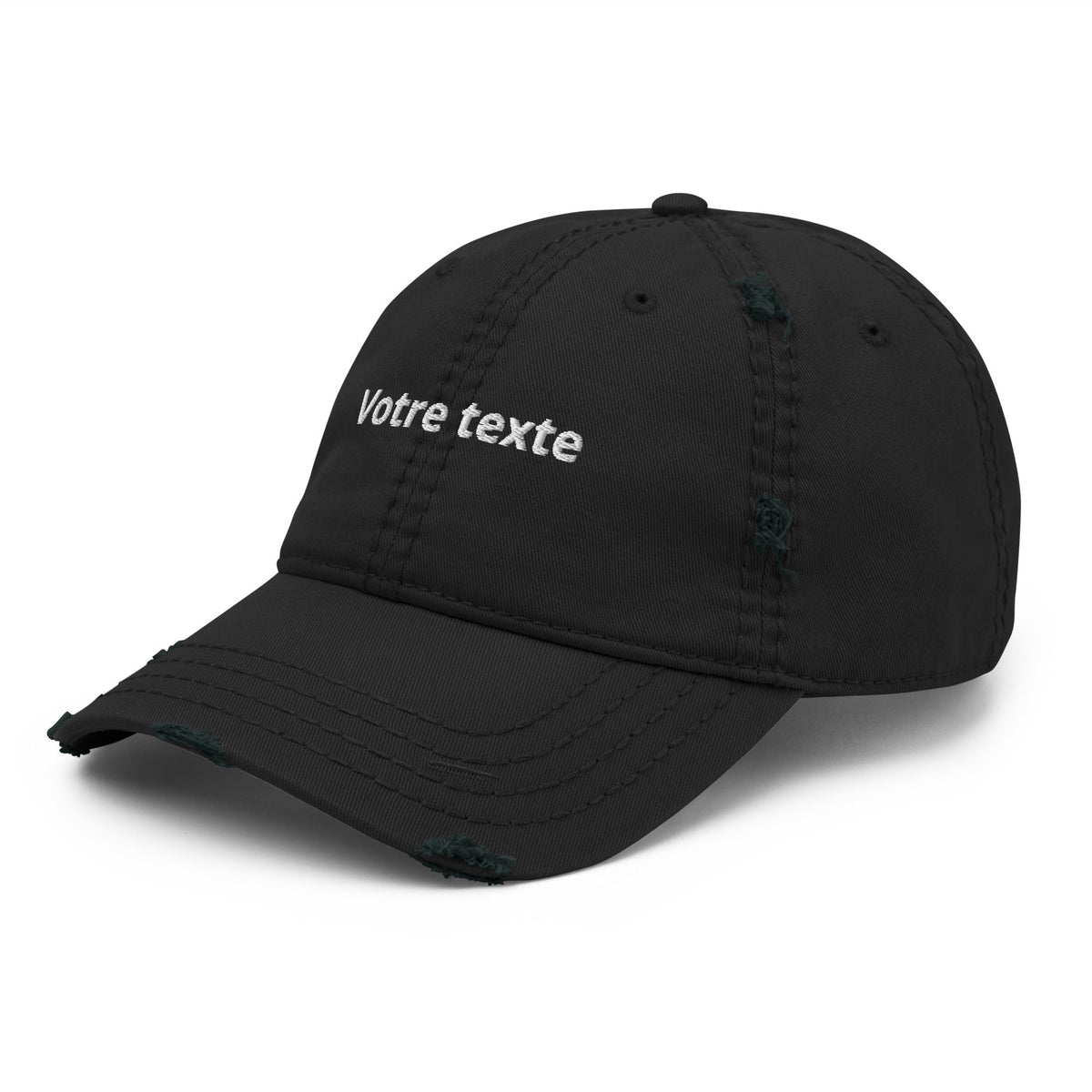 Casquette De Baseball Personnalisée - Noir / Unique