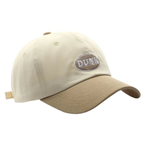 Casquette Dunk Brodée - Beige / Unique
