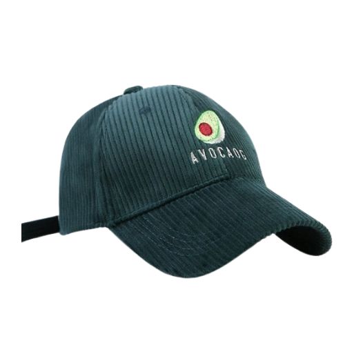 Casquette En Velours Avocat