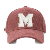 Casquette En Velours M - Rose / Unique