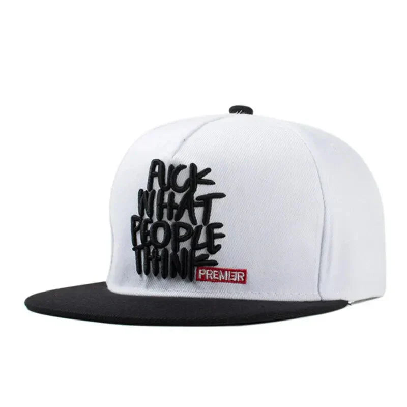 Casquette Hip Hop FWPT - Blanc / Unique