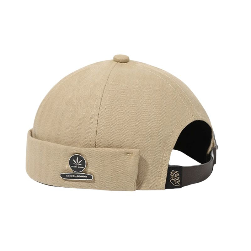 Casquette Homme Sans Visiere - Beige / Unique