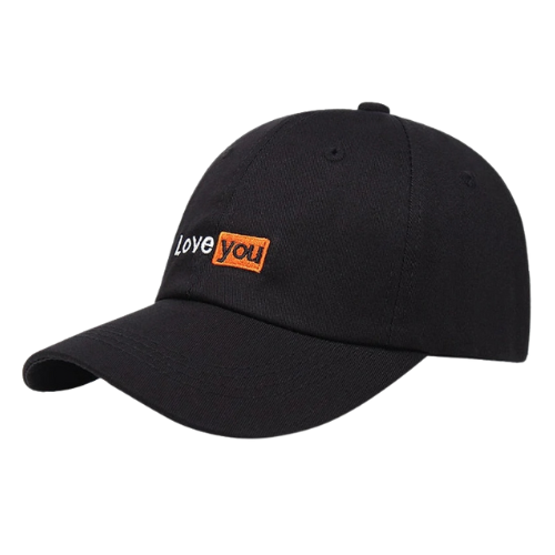 Casquette Love you - Noir / Unique