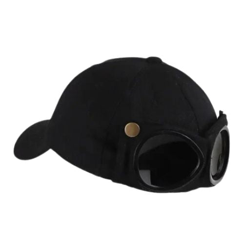 Casquette Lunette - Noir / Unique