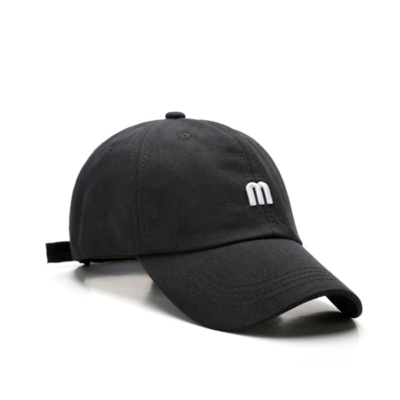 Casquette M Brodée - Noir / Unique