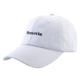 Casquette Memorie Brodée - Blanc / Unique