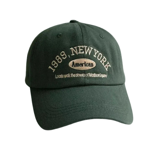 Casquette New York 1989 - Vert / Unique