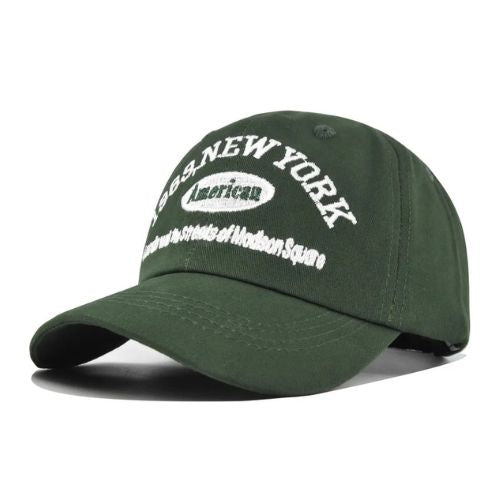 Casquette New York Baseball - Vert / Unique