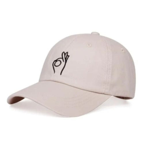Casquette Ok BrodƩe - Beige / Unique