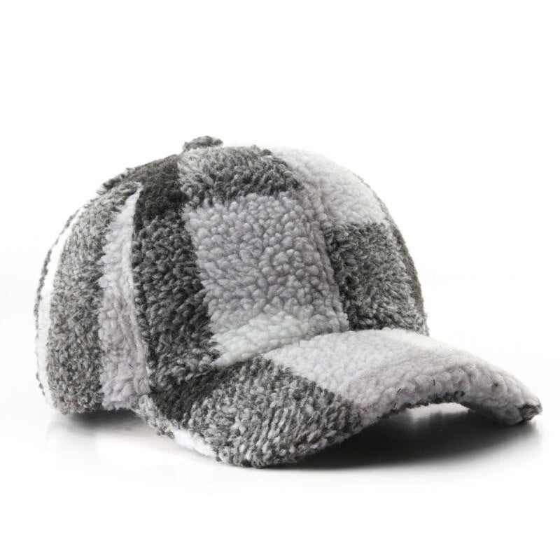 Casquette Plaid - Gris / Unique