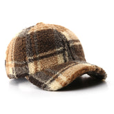 Casquette Plaid - Marron / Unique