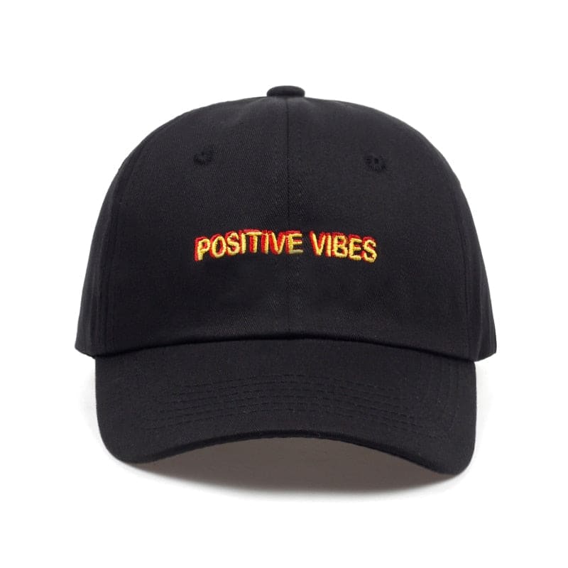 Casquette Positive Vibes - Noir / Unique