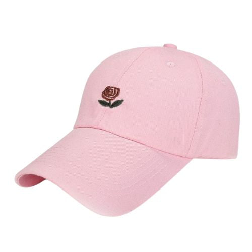 Casquette Rose Fleur