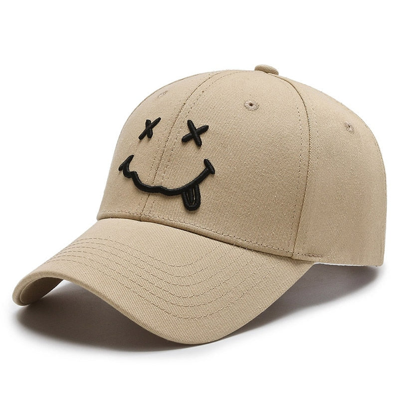 Casquette Smile Broderie - Beige / Unique